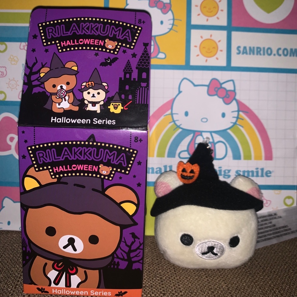 Rilakkuma Halloween keychain blind box 2021 series 🎃